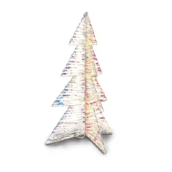LED-Leuchttannenbaum irisierend mit Timer