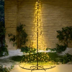 LED-Lichterbaum 180 cm mit Glitzereffekt, Gainsborough