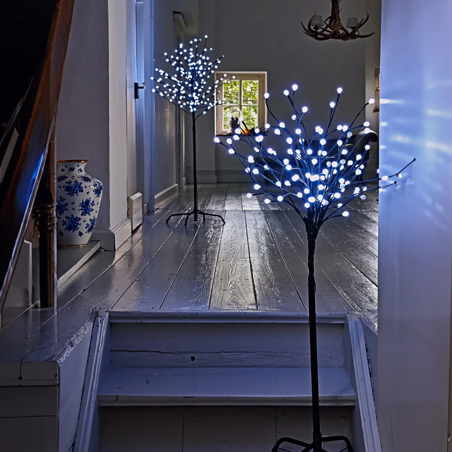 LED-Lichterbaum für außen und innen, 150 cm