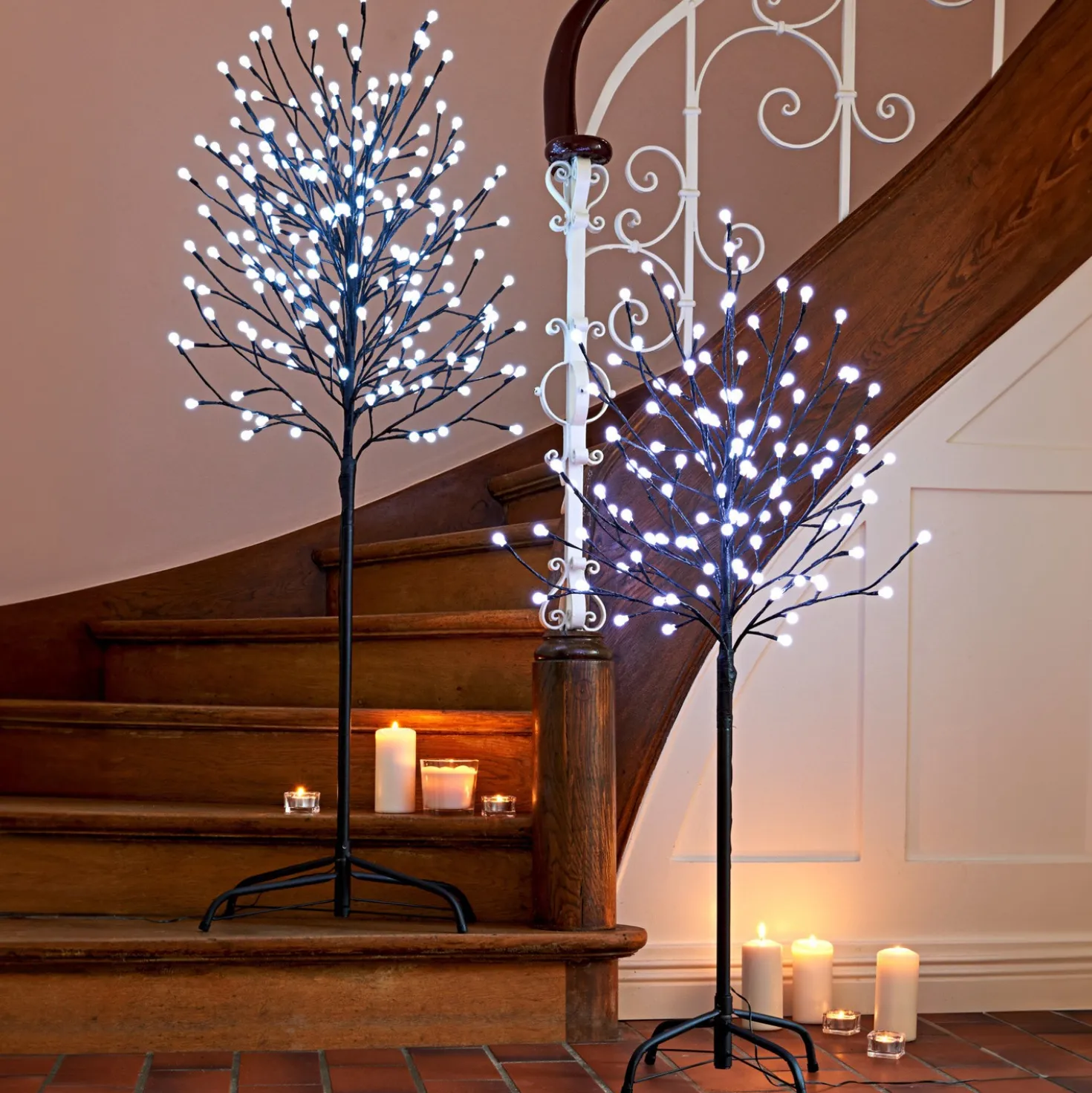 LED-Lichterbaum für außen und innen, 150 cm