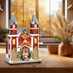 LED-Lichthaus Rathaus mit Sound