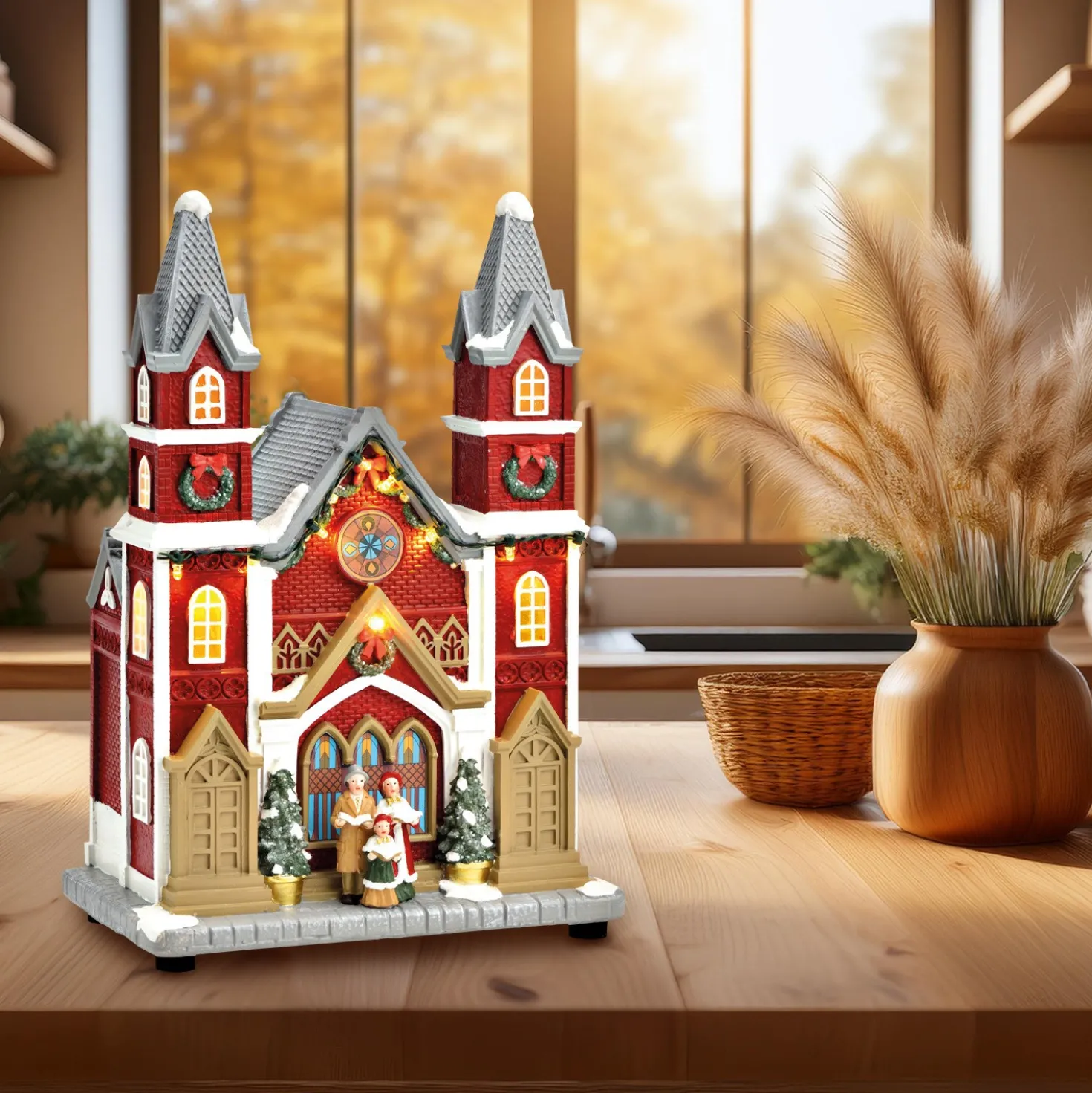 LED-Lichthaus Rathaus mit Sound