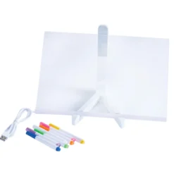 LED-Schreibtafel mit Stiften