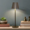 LED Tischleuchte 36 cm Mattgrau