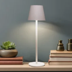 LED Tischleuchte 36 cm Weiß