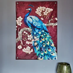 LED-Wandbild "Pfau" Eldo