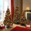 LED-Weihnachtsbaum geschmückt 120 cm Eldo
