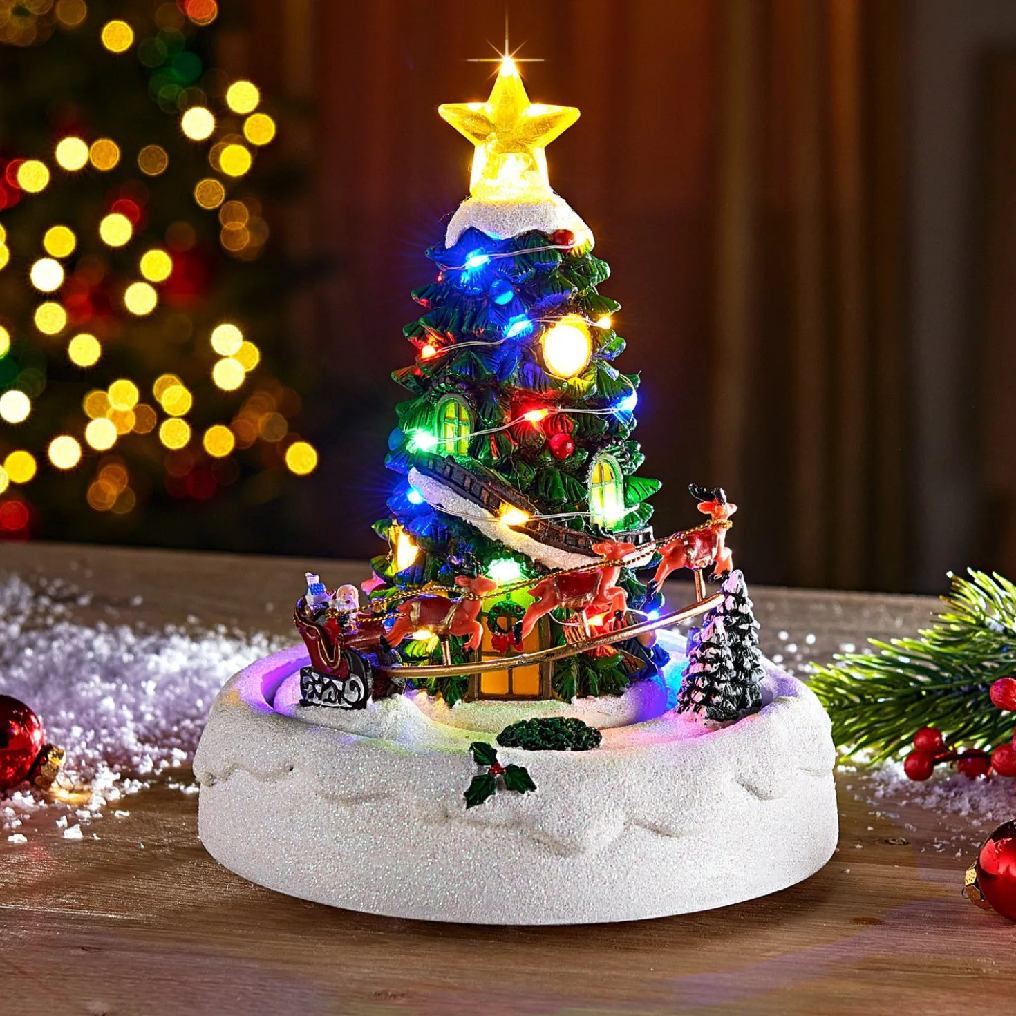 LED-Weihnachtspieluhr Eldo