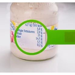 Leselupe mit Magnet grün