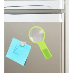 Leselupe mit Magnet grün