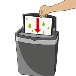Ölpapier für Aktenvernichter 12 Blätter
