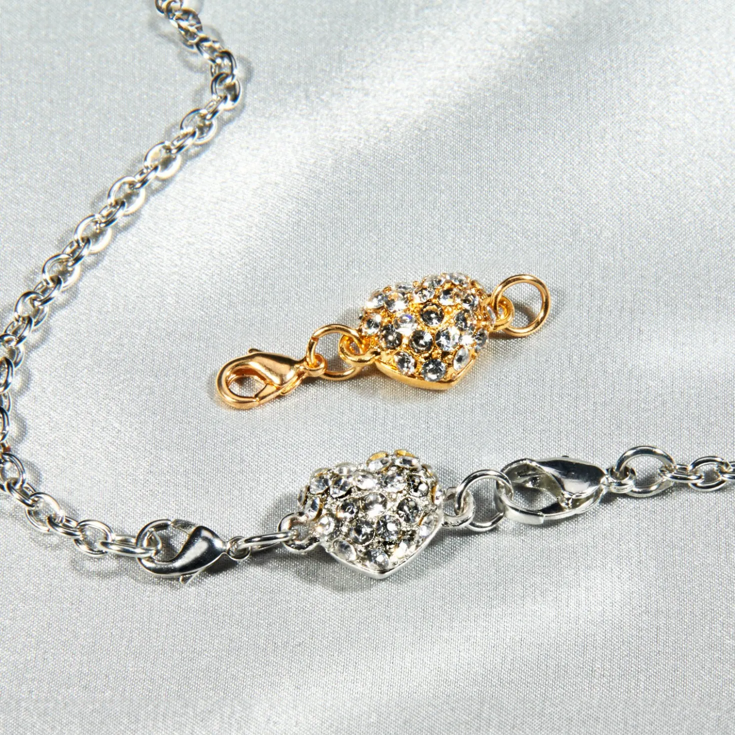 Magnetverschlüsse Herz, 2er-Set
