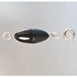 Magnetverschlüsse "Perlen" schwarz, 2er-Set
