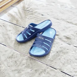 Massage-Badeschuh Damen aqua