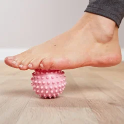 Massage-Bälle pink, aqua, grau 3er-Set