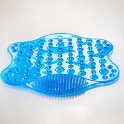 Massage-Duschmatte blau