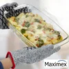 Maximex 2in1 Hitze- & Schneidschutz Handschuh Damen 1 Paar, hitzebeständig, schnittfest
