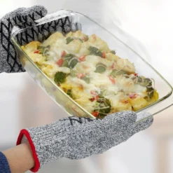 Maximex 2in1 Hitze- & Schneidschutz Handschuh Damen 1 Paar, hitzebeständig, schnittfest