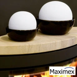 Maximex Luftbefeuchter Rondo 2er Set, Dekorativ und dezent
