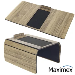 Maximex Multifunktions-Sofa-Tablett, mit Smartphone- und Tablethalterung