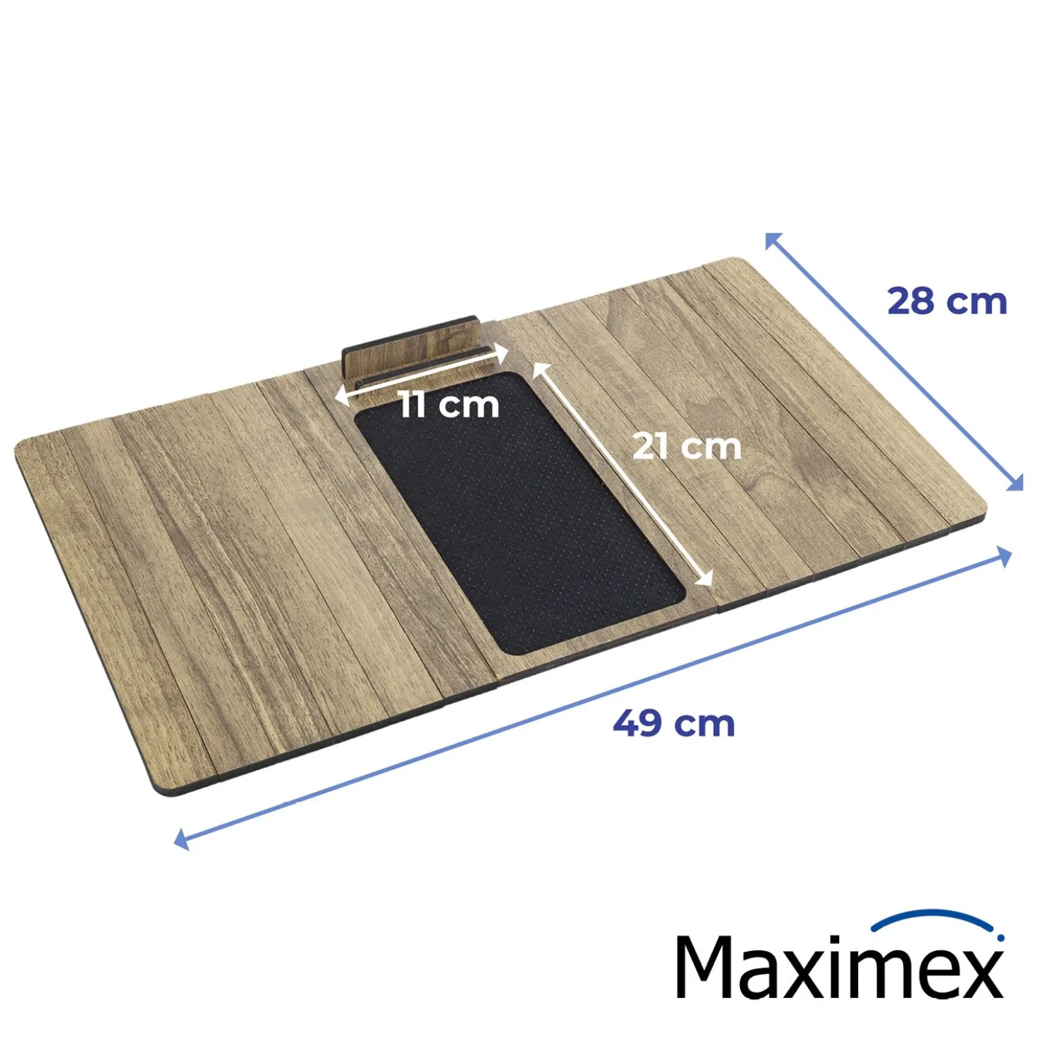 Maximex Multifunktions-Sofa-Tablett, mit Smartphone- und Tablethalterung