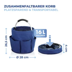 Maximex PutzProfi Universal Reinigungs-Caddy blau