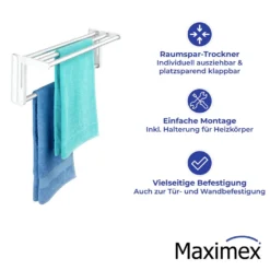 Maximex Raumspartrockner, für Heizkörper