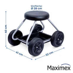 Maximex Rollsitz Secura, 52 x 40 x 41 cm