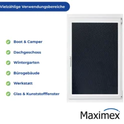 Maximex Sonnenschutzfolie perforiert, 56 x 200 cm