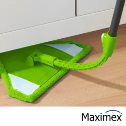 Maximex Wischmopp TRIANGEL, problemlose Reinigung von Ecken, Nischen und großen Flächen