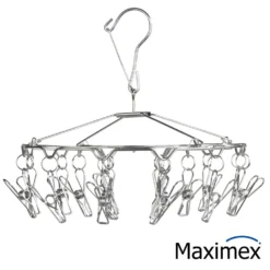 Maximex Wäsche-Rondell Edelstahl, Wäschetrockner