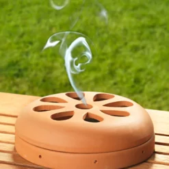 Mückenspirale Behälter, terrakotta, Ton, 2-tlg.