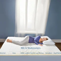 Memory Foam Matratzen-Topper Java 90 x 200 cm