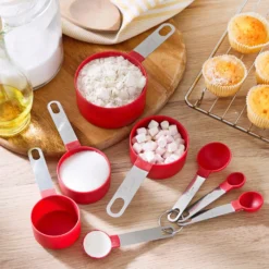 Messbecher und -löffel 8er-Set