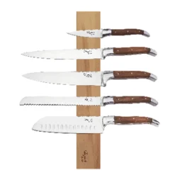 Messer-Magnethalterung aus Olivenholz 40 cm HAWS