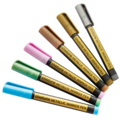 Metallic-Stifte 6er-Set