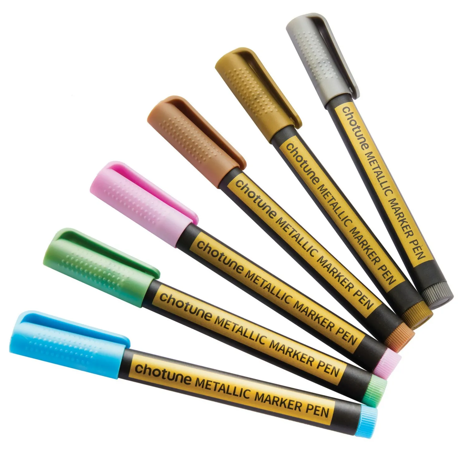 Metallic-Stifte 6er-Set
