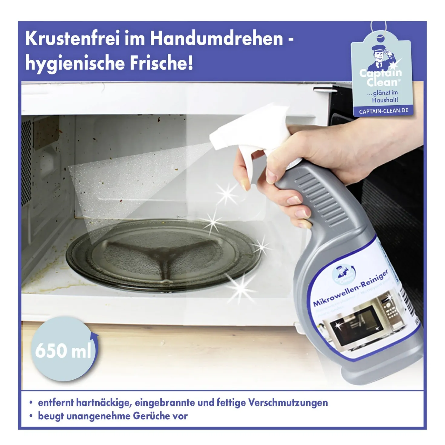 Mikrowellenreiniger 650ml