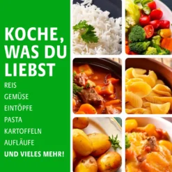 Mikrowellen-Schnellkochtopf mit Dampfventil Basilico