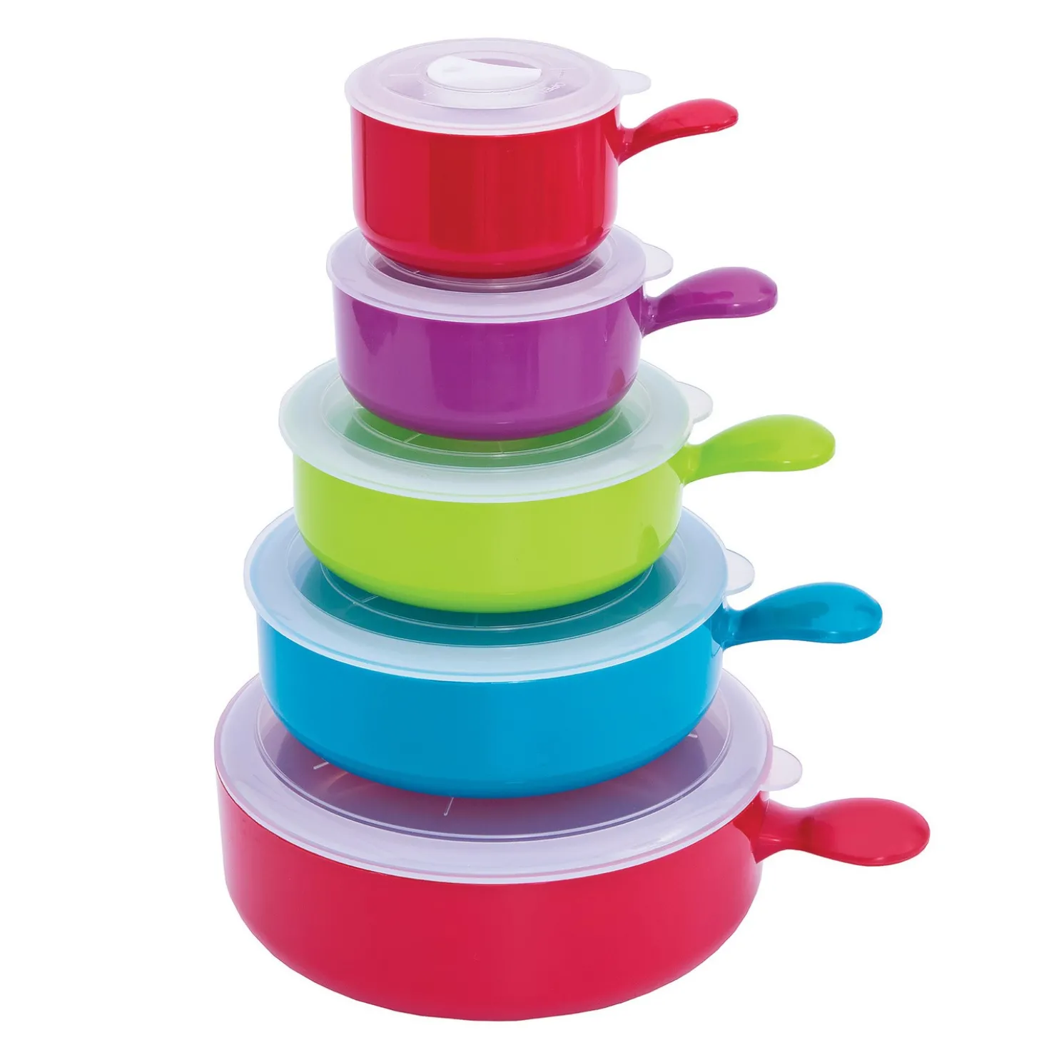 Mikrowellen-Töpfe 5er-Set