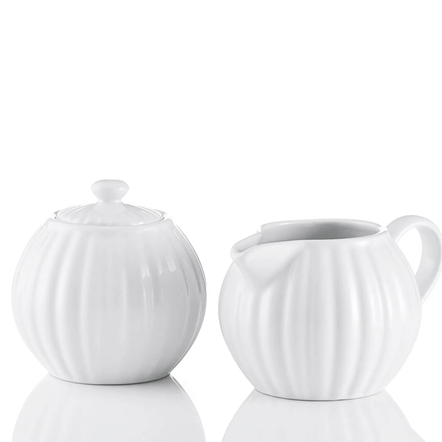 Milch- & Zucker-Set „Luxe“ 2-tlg. weiß Price & Kensington