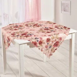 Mitteldecke "Rosen" 80x80cm Schäfer