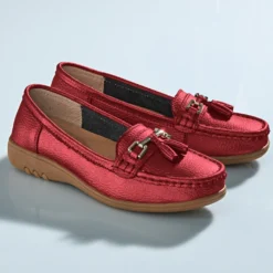 Mokassin "Cruise" cherry-rot