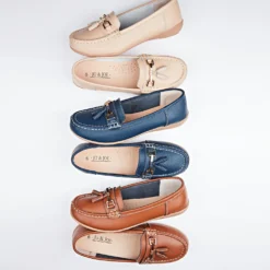 Mokkasin Karen beige