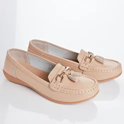Mokkasin Karen beige
