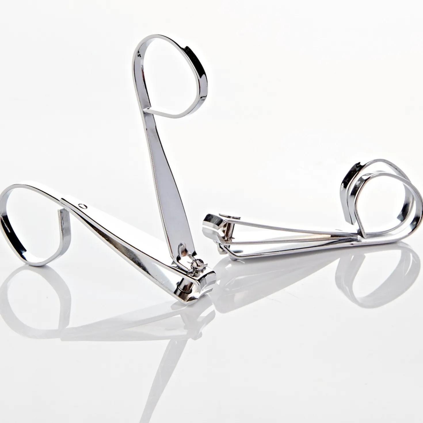 Nagelknipser mit Ringgriffen, 2er-Set