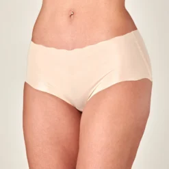 Nahtlos-Slip haut + taubenblau + schwarz 3er-Set