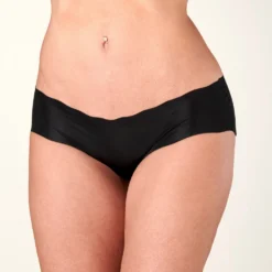 Nahtlos-Slip haut + taubenblau + schwarz 3er-Set