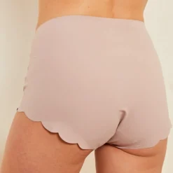 Nahtlos-Slip rosé + haut + petrol 3er-Set