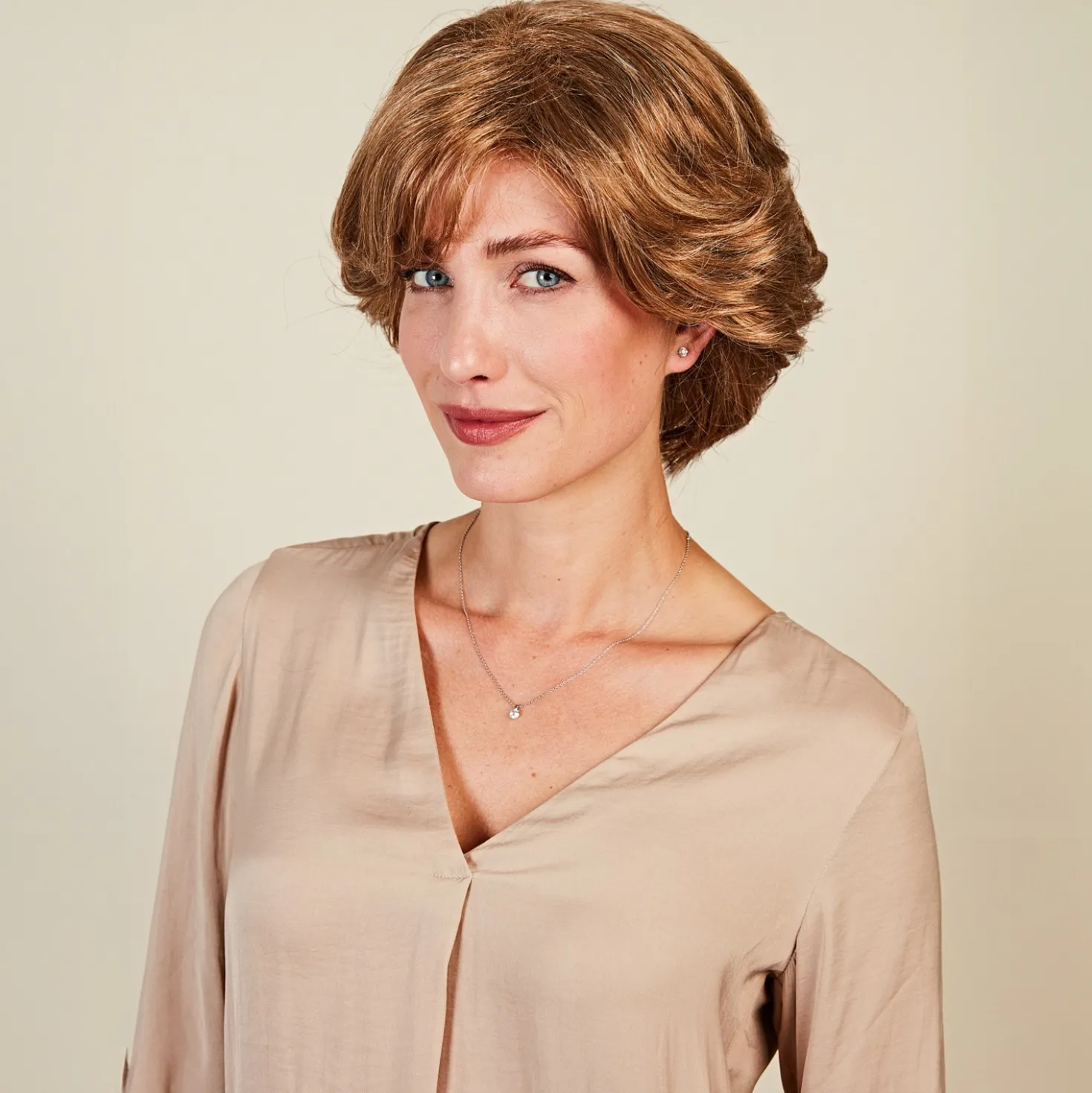 Naturell Perücke "Lisa" dunkelblond